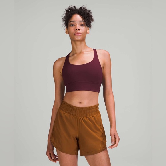 lululemon athletica Other - NWT Lululemon Energy Bra Longline‎ *Medium Support, B–D Cups Terra Orange 4